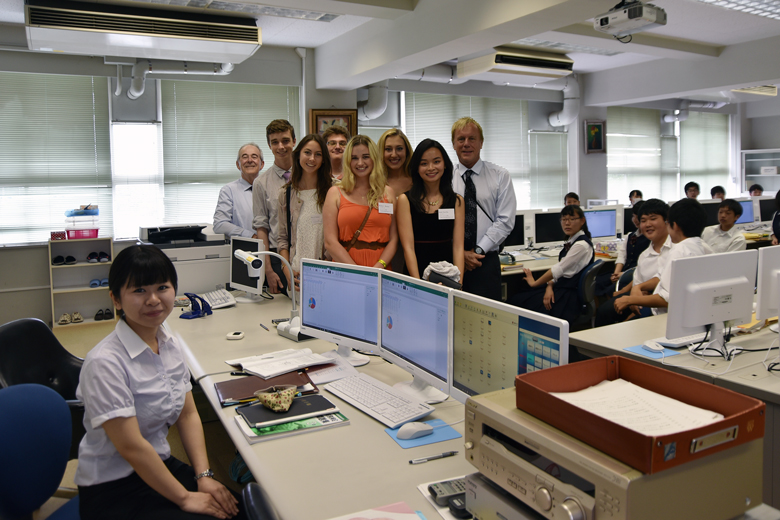 Participation in their computer lab,...